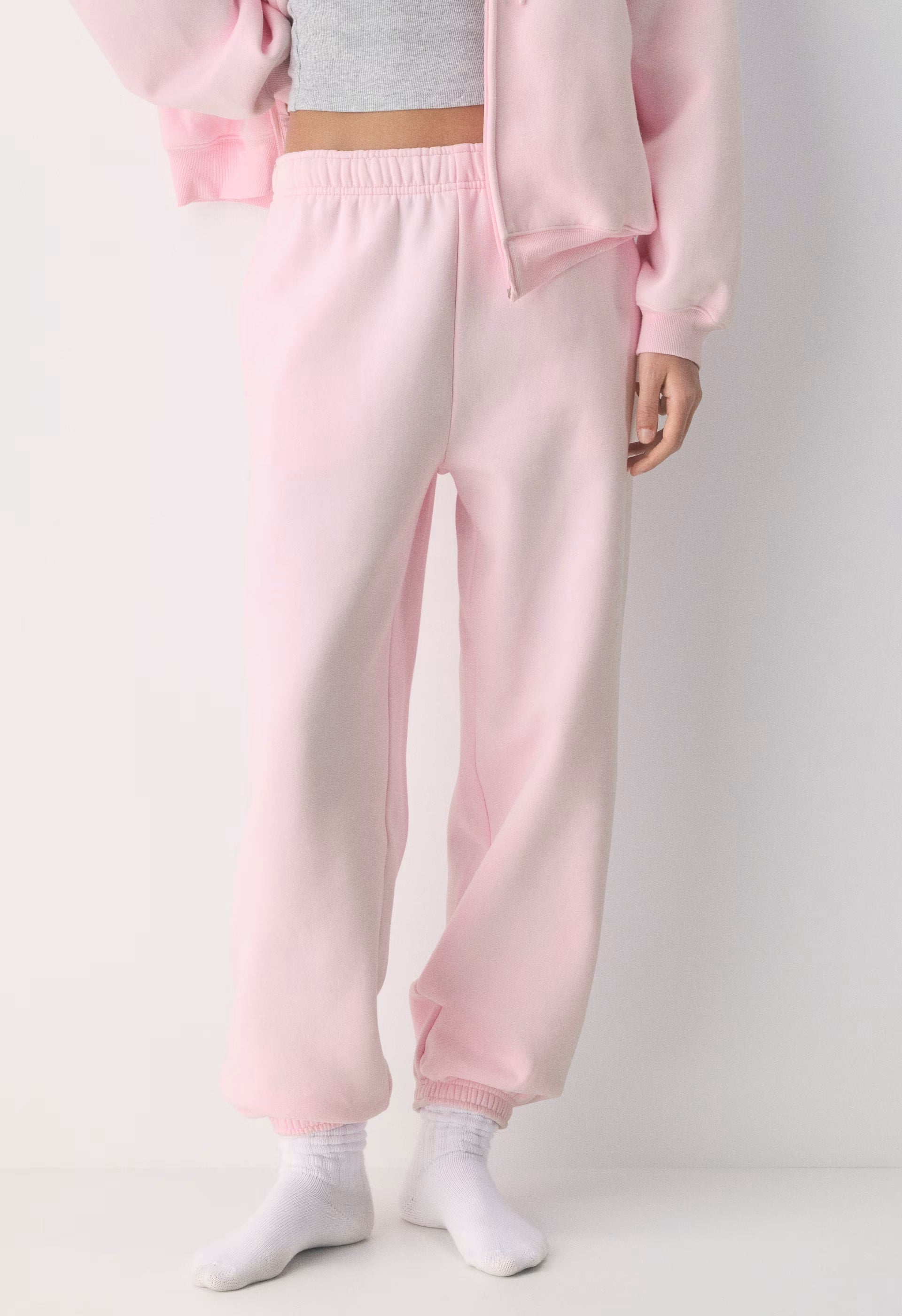 Cozy Sweatfleece Mega Jogger - VILLA PINK