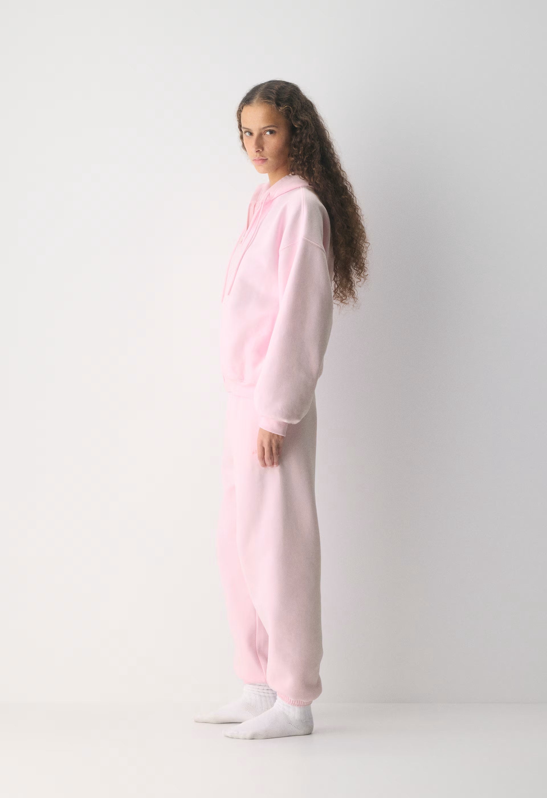 Cozy Sweatfleece Mega Jogger - VILLA PINK