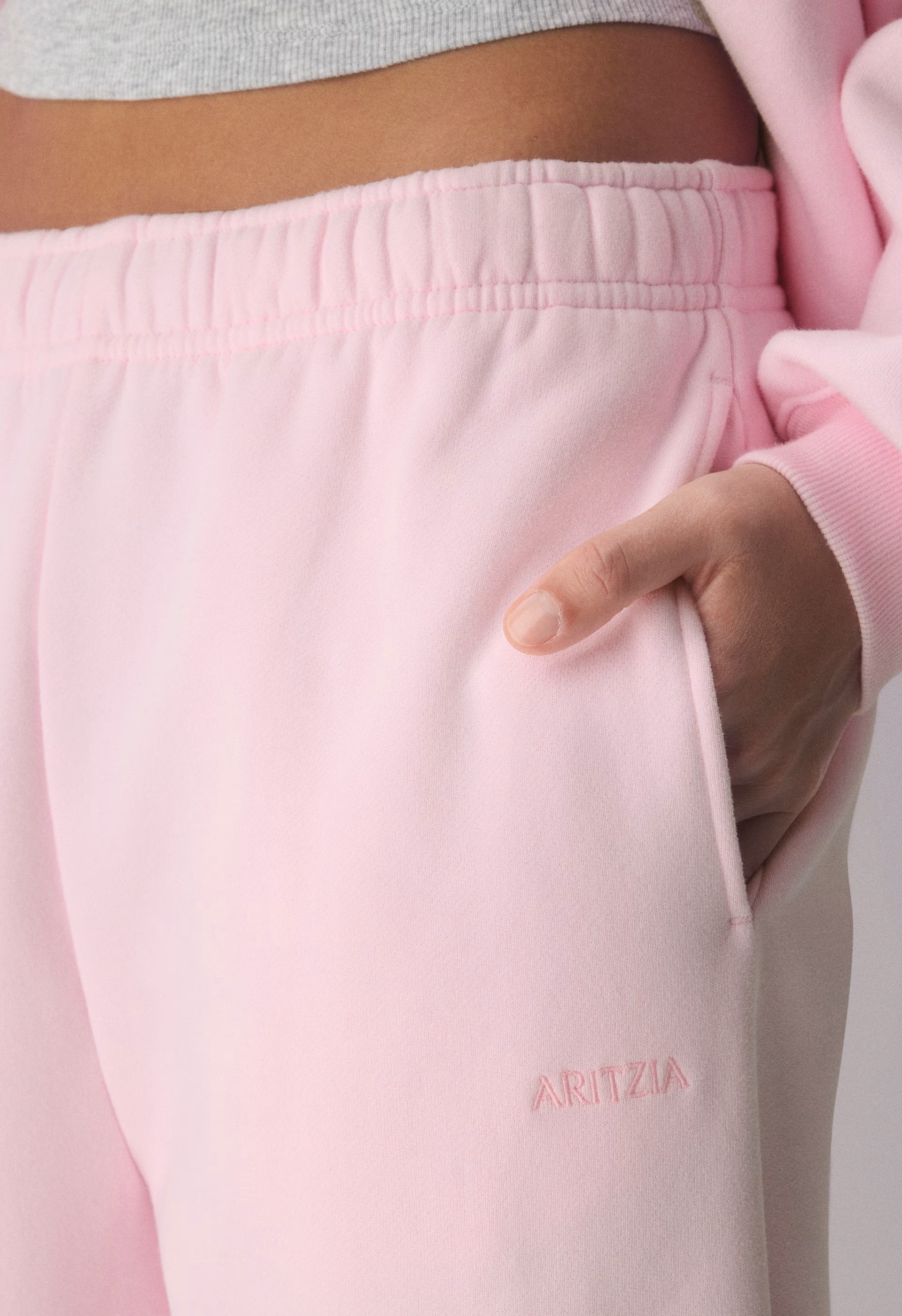 Cozy Sweatfleece Mega Jogger - VILLA PINK
