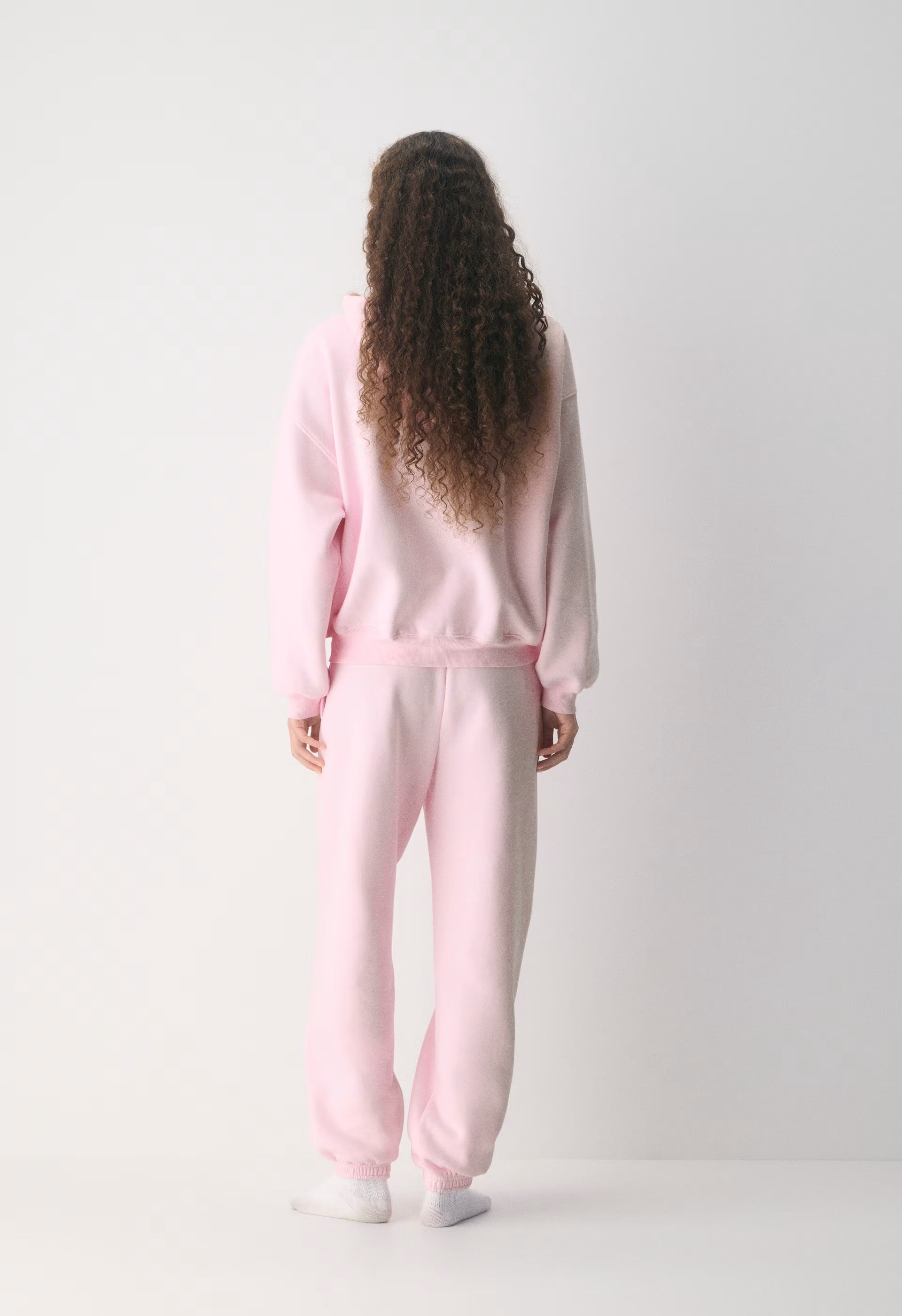Cozy Sweatfleece Mega Jogger - VILLA PINK