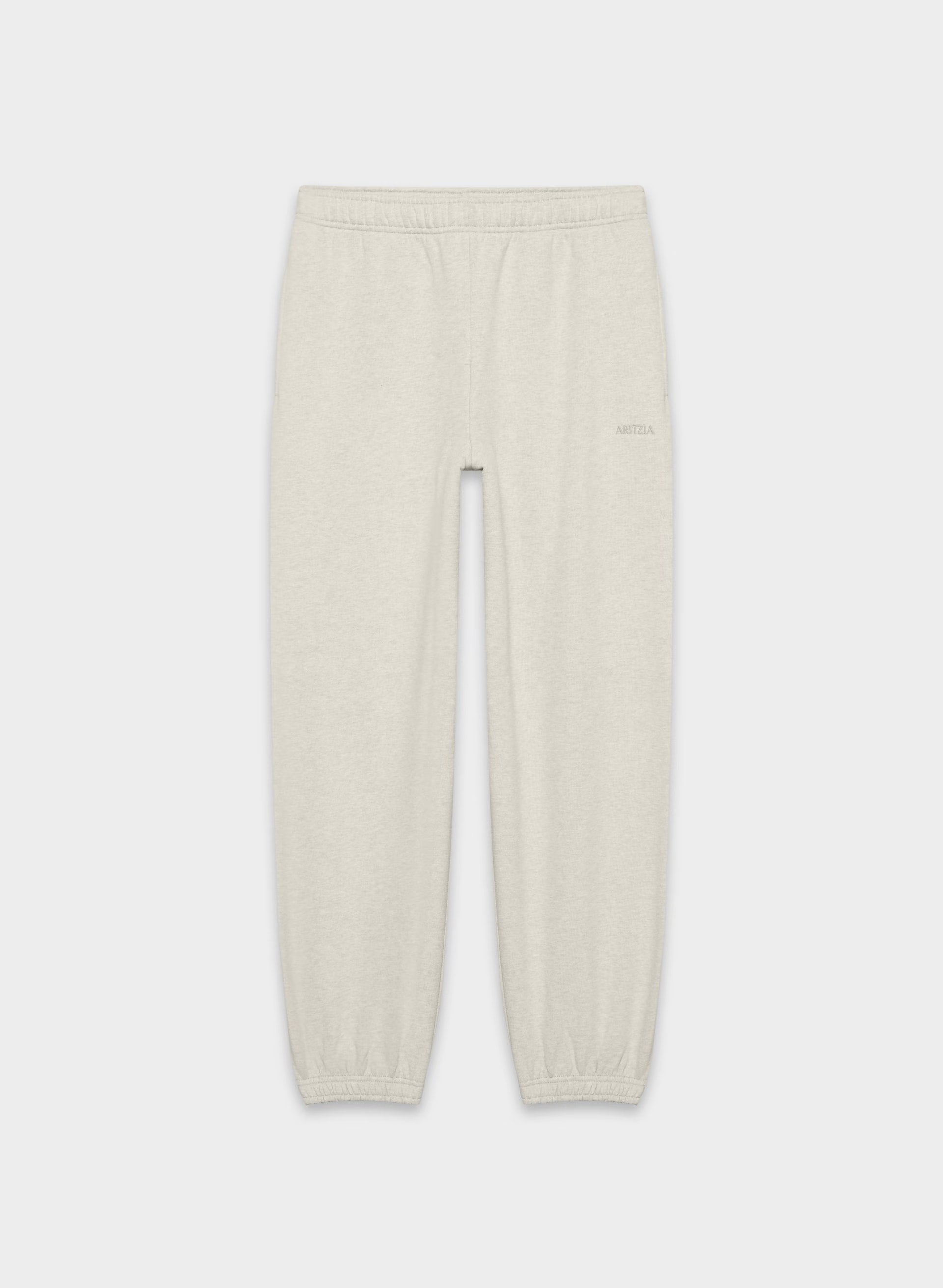Cozy Sweatfleece Mega Jogger - HEATHER ECRU