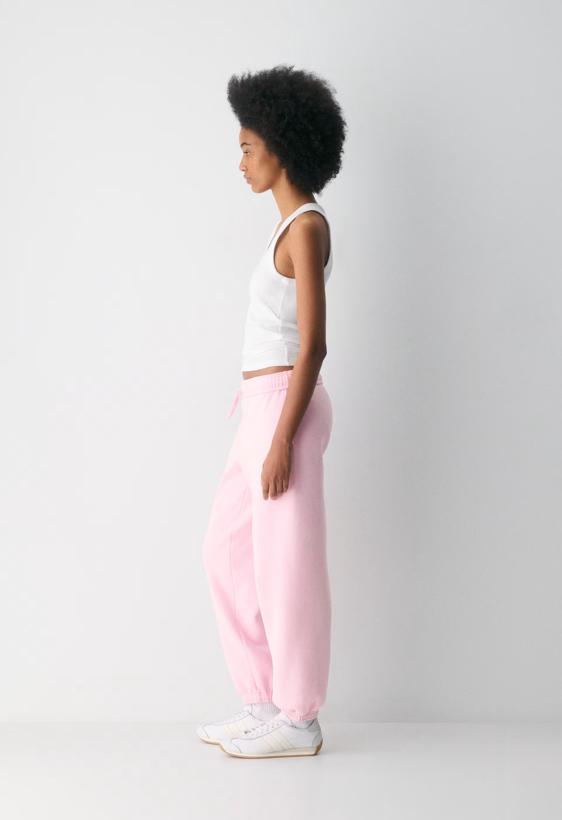 Cozy Sweatfleece Mega Jogger - MILKSHAKE PINK