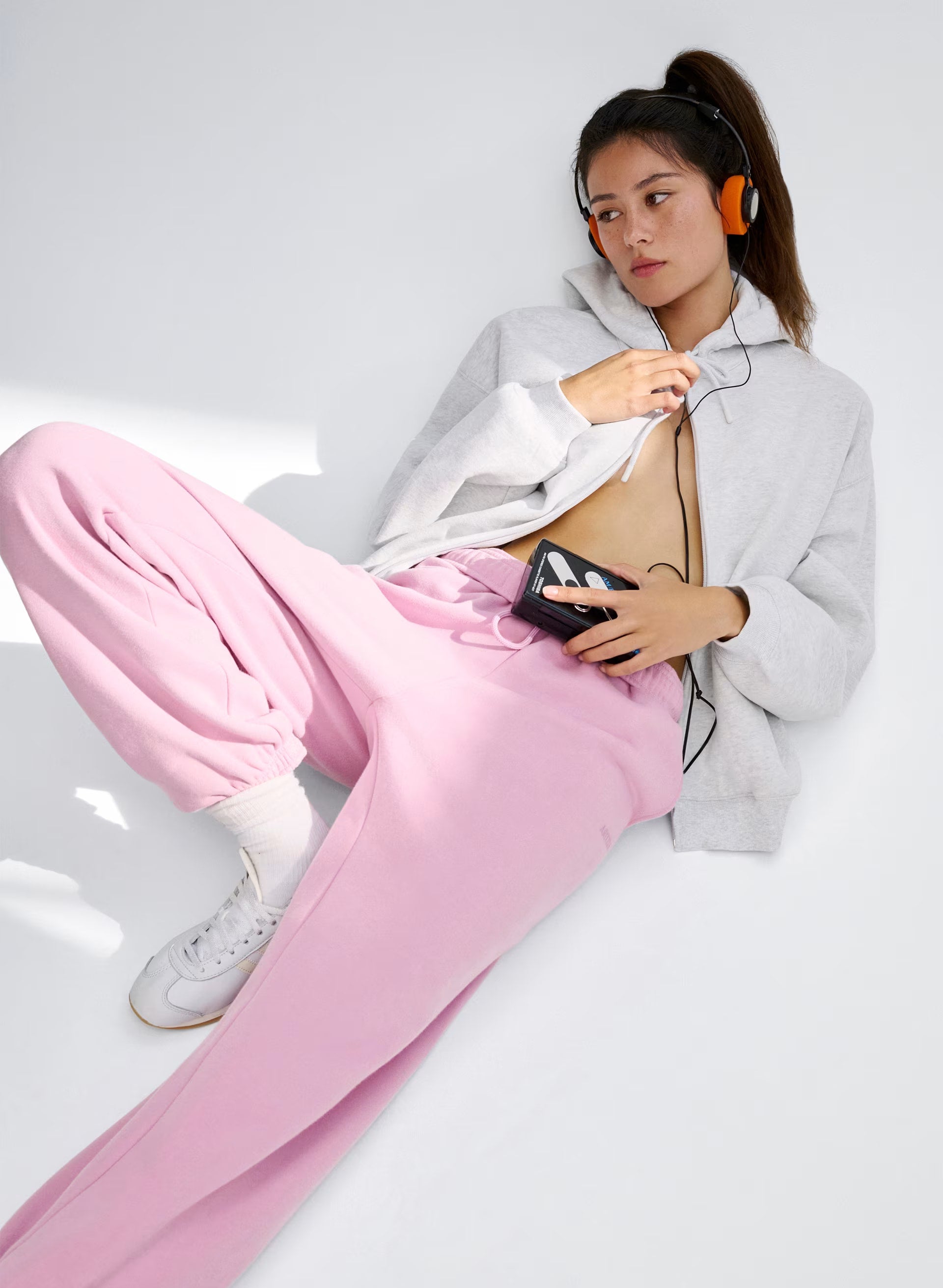 Cozy Sweatfleece Mega Jogger - MILKSHAKE PINK