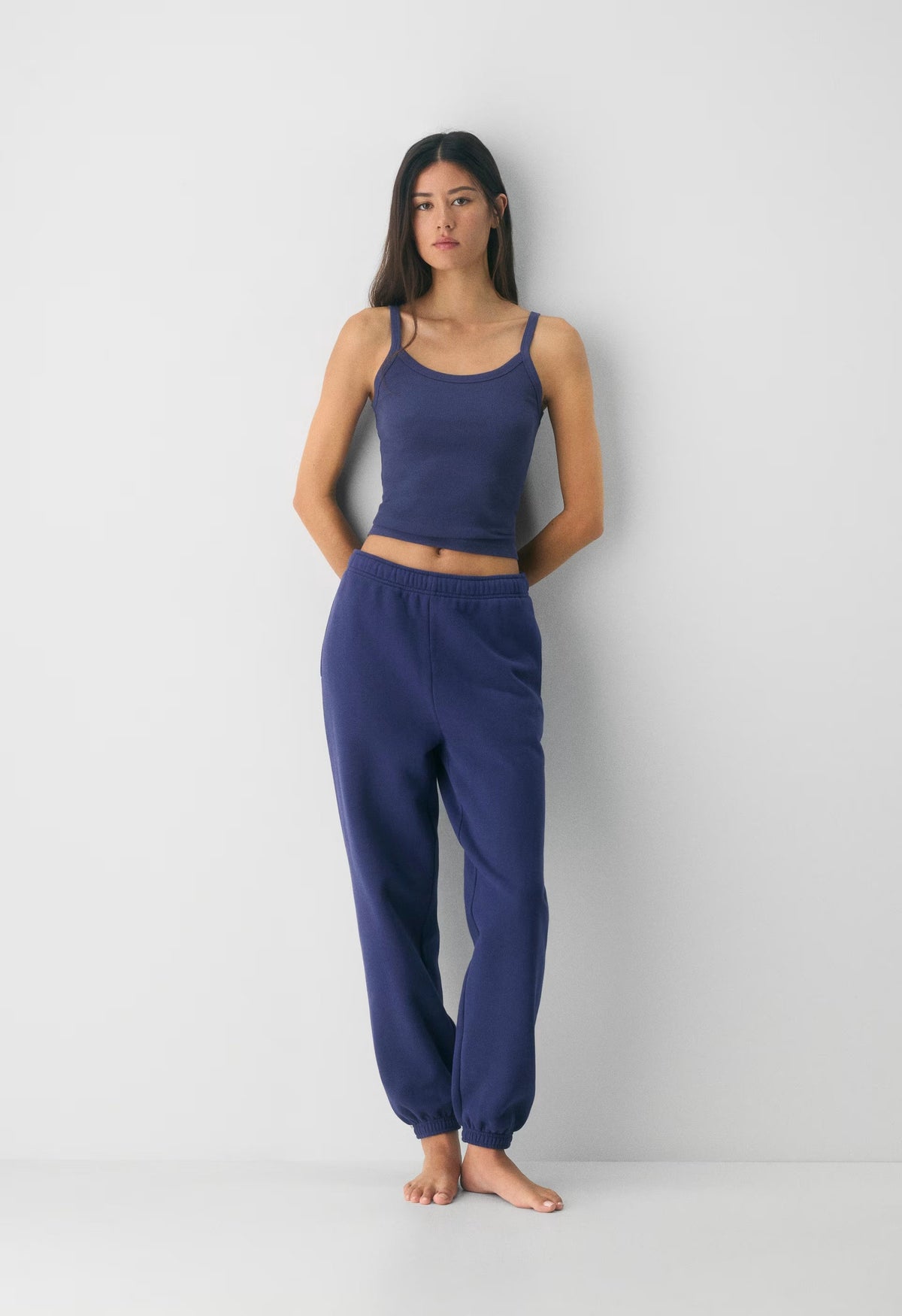 Cozy Sweatfleece Mega Jogger - HARBOUR NAVY