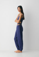 Cozy Sweatfleece Mega Jogger - HARBOUR NAVY