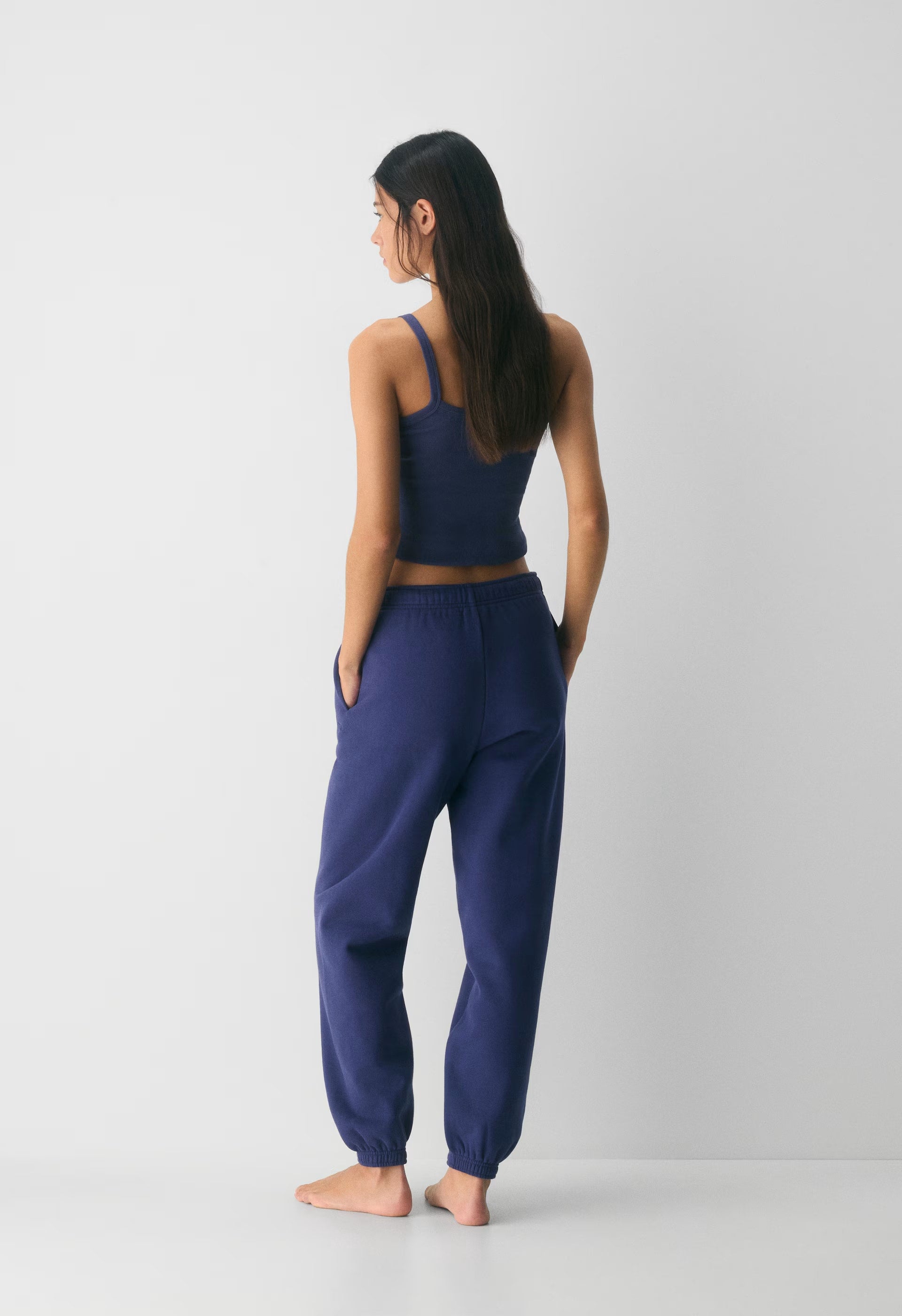 Cozy Sweatfleece Mega Jogger - HARBOUR NAVY