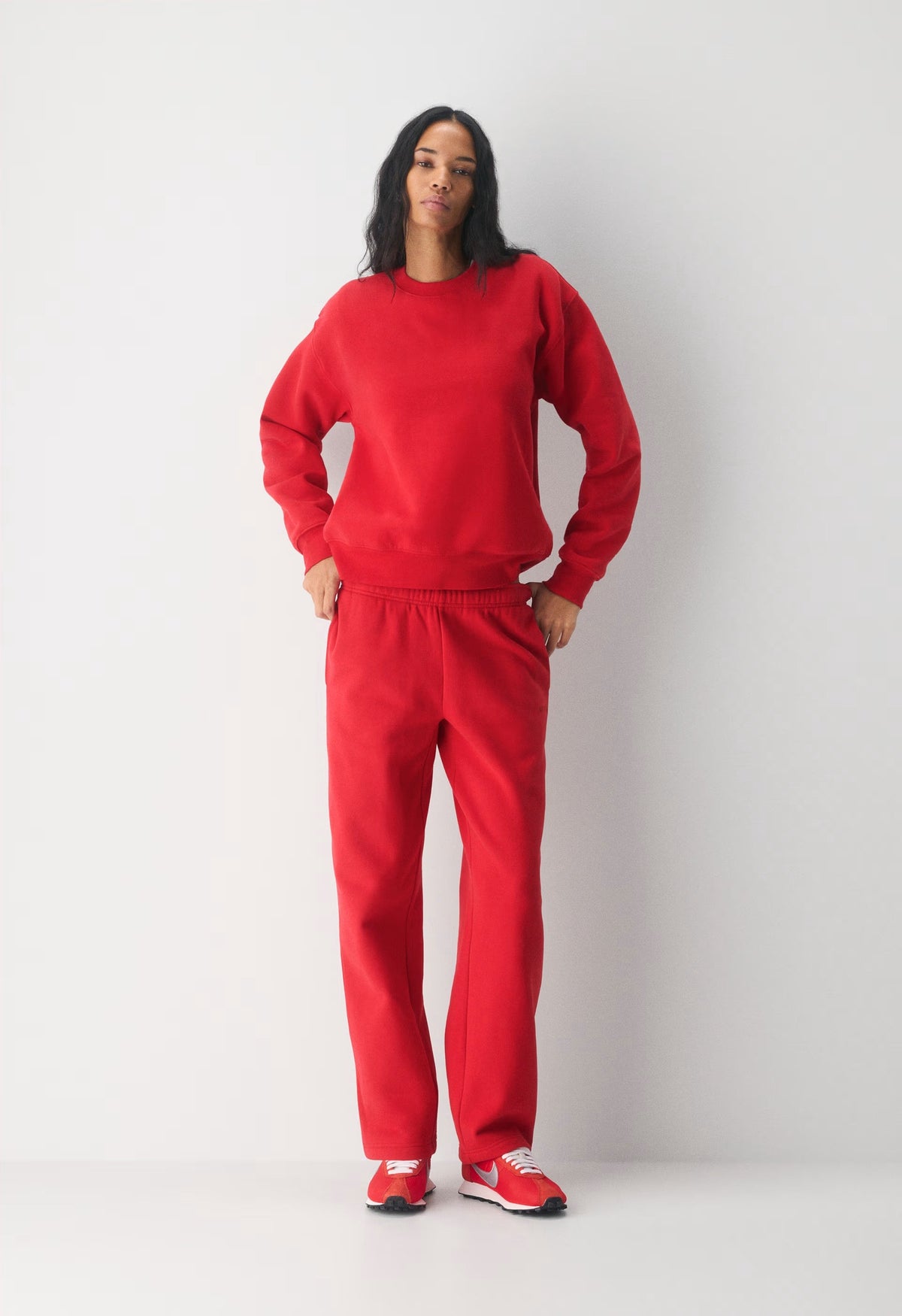 Cozy Sweatfleece Mega Straight™ Sweatpant - FLASHING RED