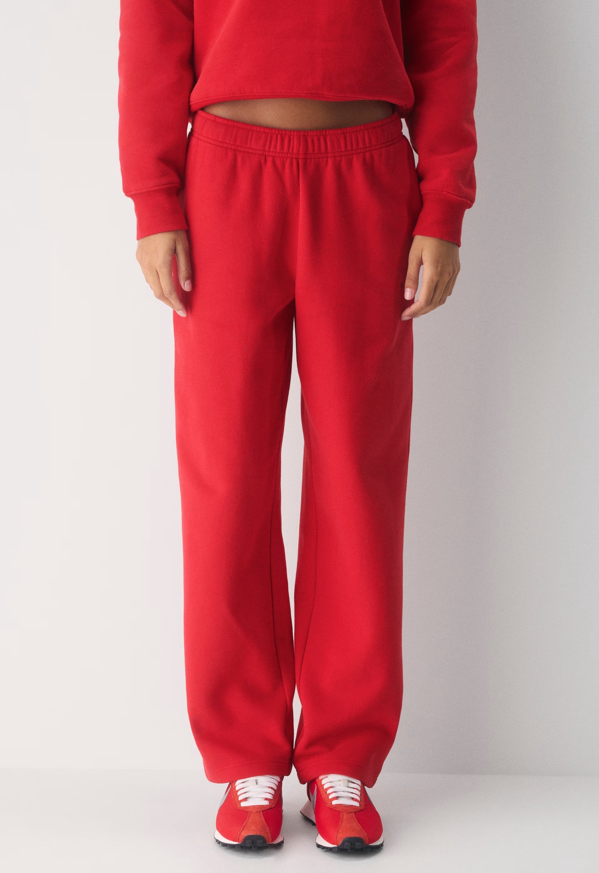 Cozy Sweatfleece Mega Straight™ Sweatpant - FLASHING RED