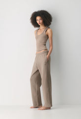Cozy Sweatfleece Mega Straight™ Sweatpant - NOMAD TAUPE