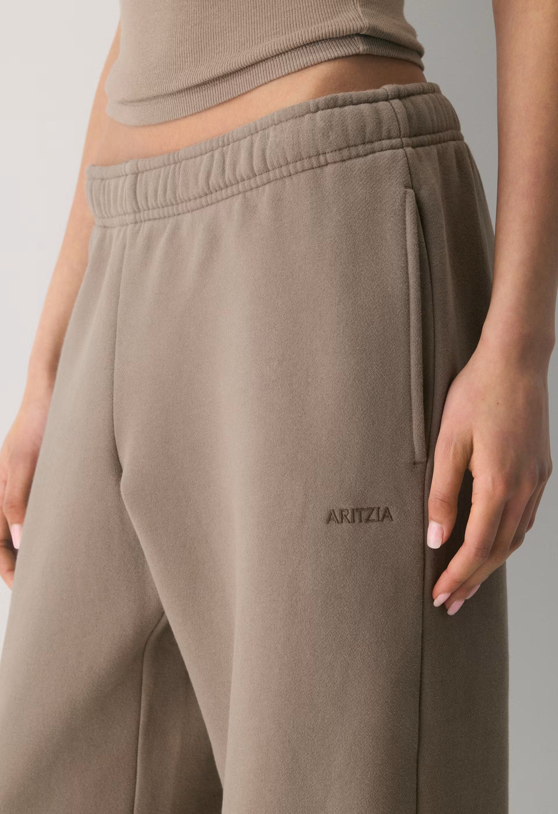 Cozy Sweatfleece Mega Straight™ Sweatpant - NOMAD TAUPE