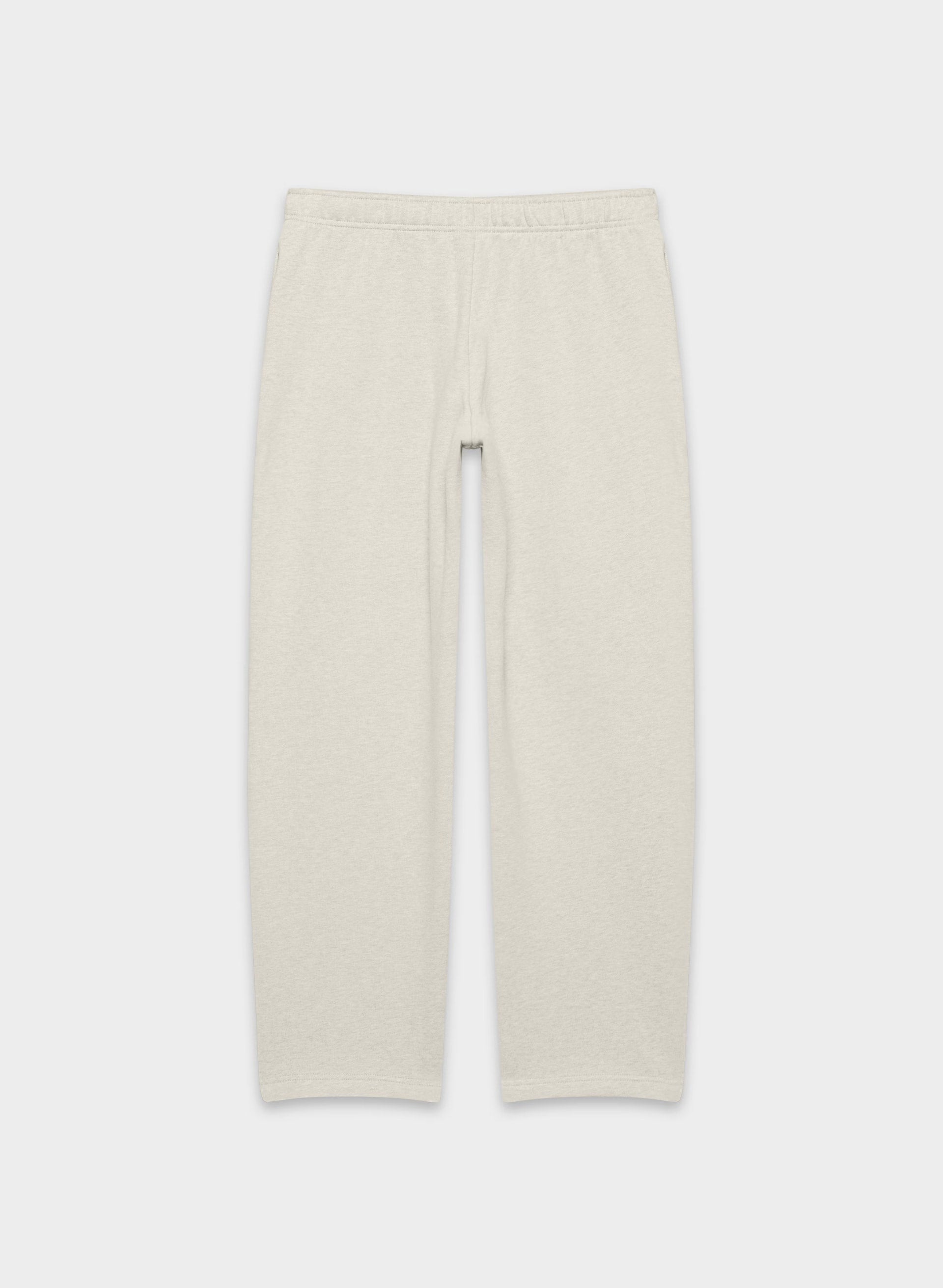 Cozy Sweatfleece Mega Straight™ Sweatpant - HEATHER ECRU