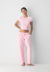 Cozy Sweatfleece Mega Straight™ Sweatpant - MILKSHAKE PINK