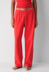 Cozy Sweatfleece Mega Straight™ Sweatpant - CHERRYBOMB RED