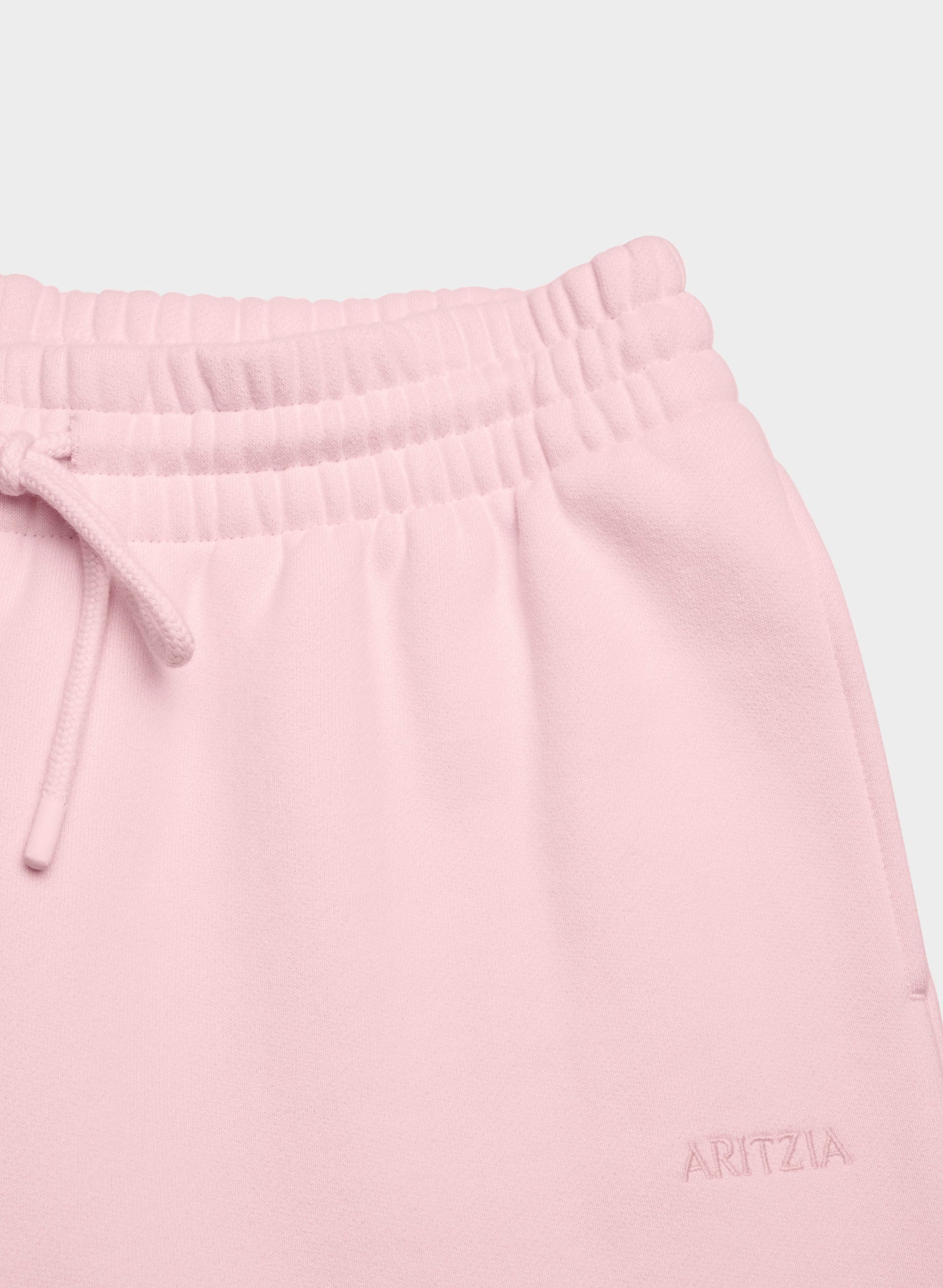Cozy Sweatfleece Boyfriend Wide Sweatpant - VILLA PINK