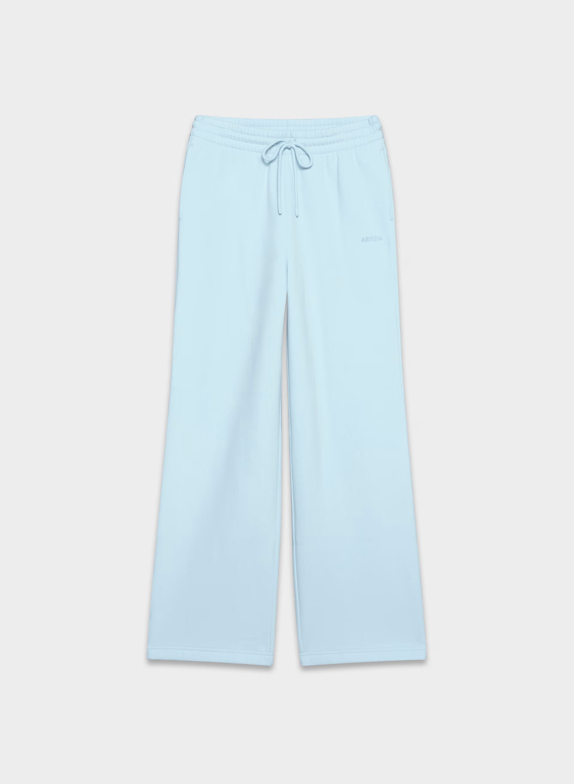 Cozy Sweatfleece Boyfriend Wide Sweatpant - VILLA BLUE