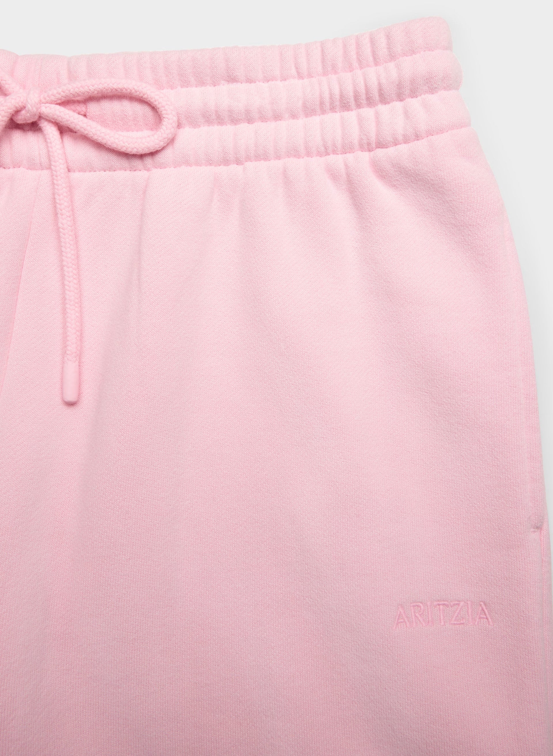 Cozy Sweatfleece Boyfriend Wide Sweatpant - MILKSHAKE PINK