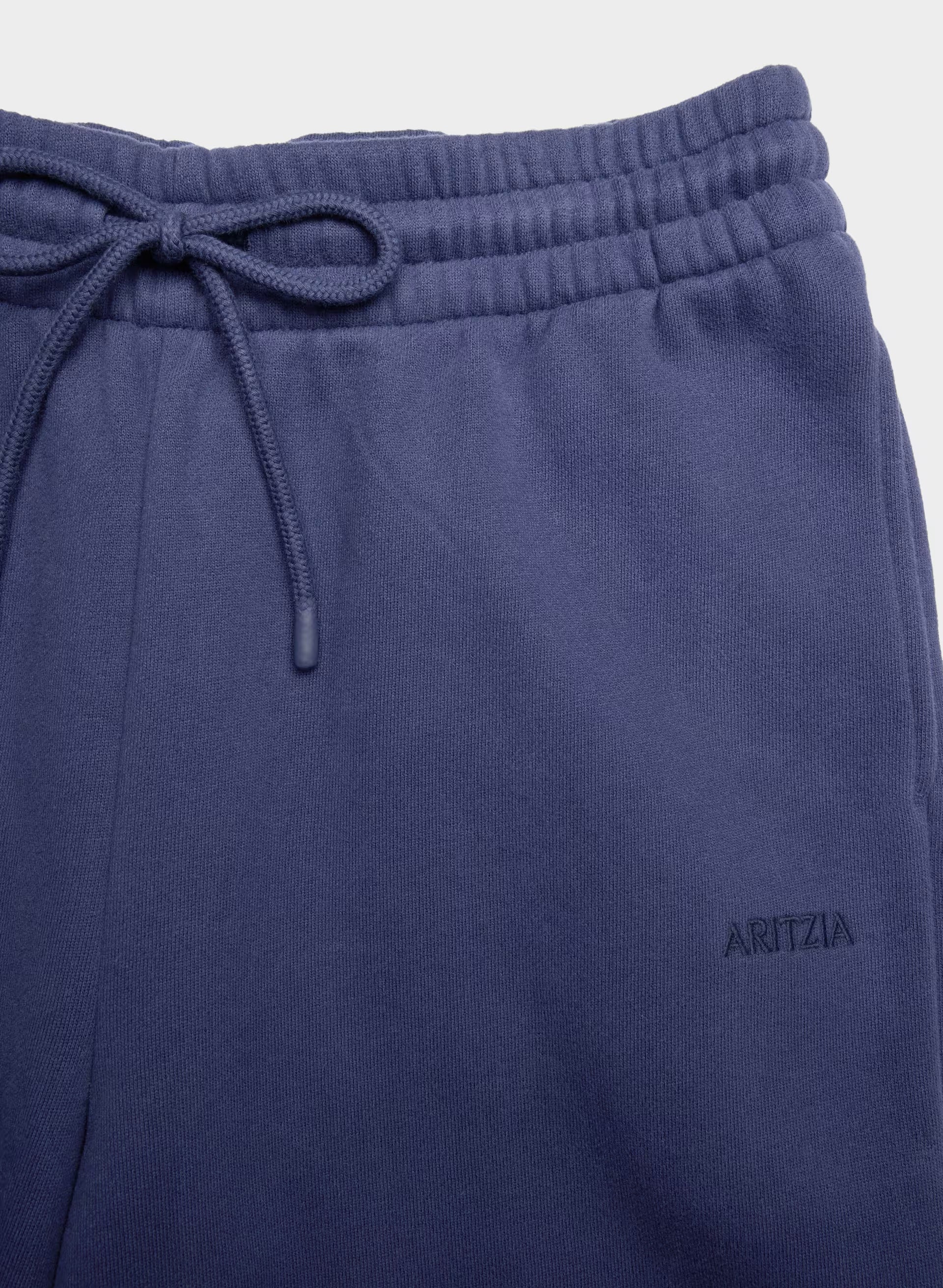 Cozy Sweatfleece Boyfriend Wide Sweatpant - HARBOUR NAVY