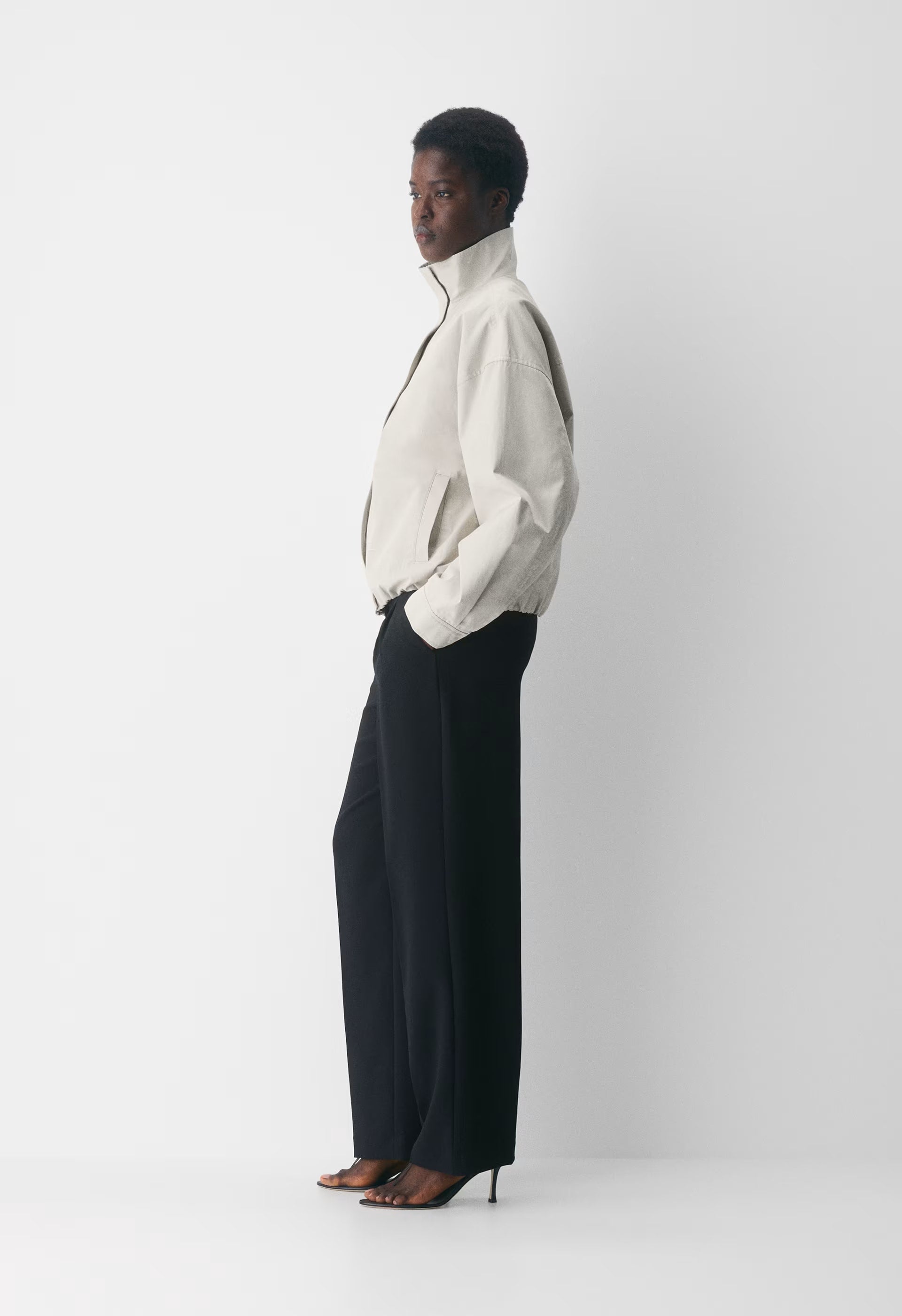 The Effortless Pant™ Curve-Fit - Crepette™ - BLACK