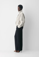 The Effortless Pant™ Curve-Fit - Crepette™ - BLACK