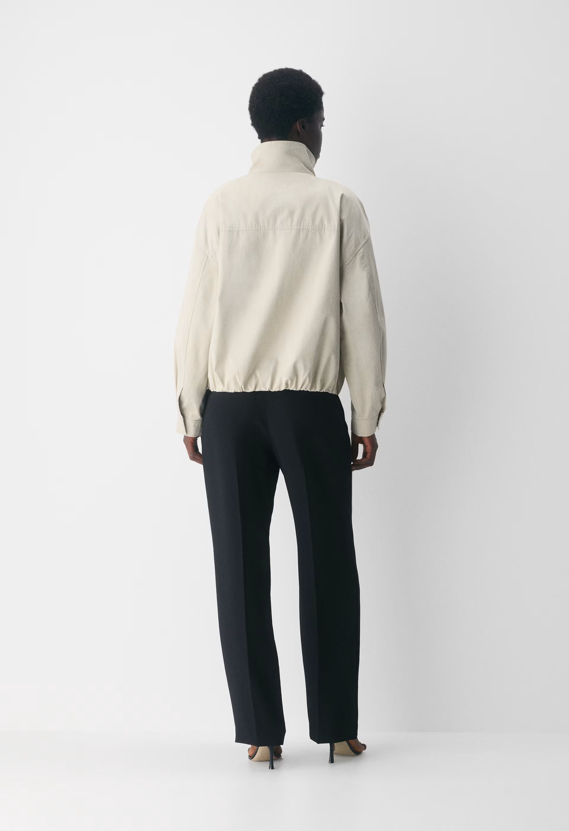 The Effortless Pant™ Curve-Fit - Crepette™ - BLACK