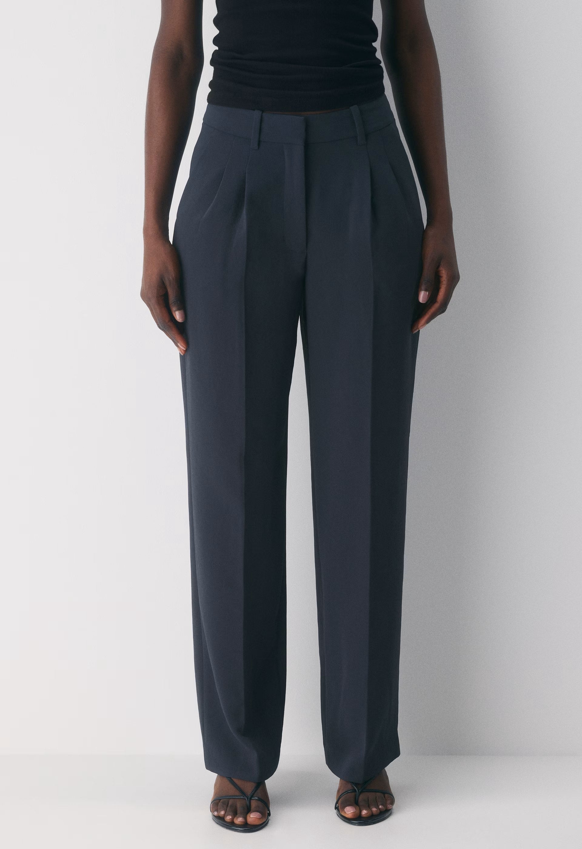 The Effortless Pant™ Curve-Fit - Crepette™ - DARK NIGHT NAVY