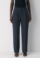 The Effortless Pant™ Curve-Fit - Crepette™ - DARK NIGHT NAVY