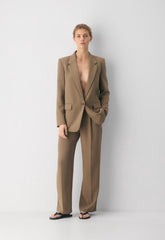 The Effortless Pant™ Curve-Fit - Crepette™ - FOLIO TAUPE