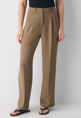 The Effortless Pant™ Curve-Fit - Crepette™ - FOLIO TAUPE