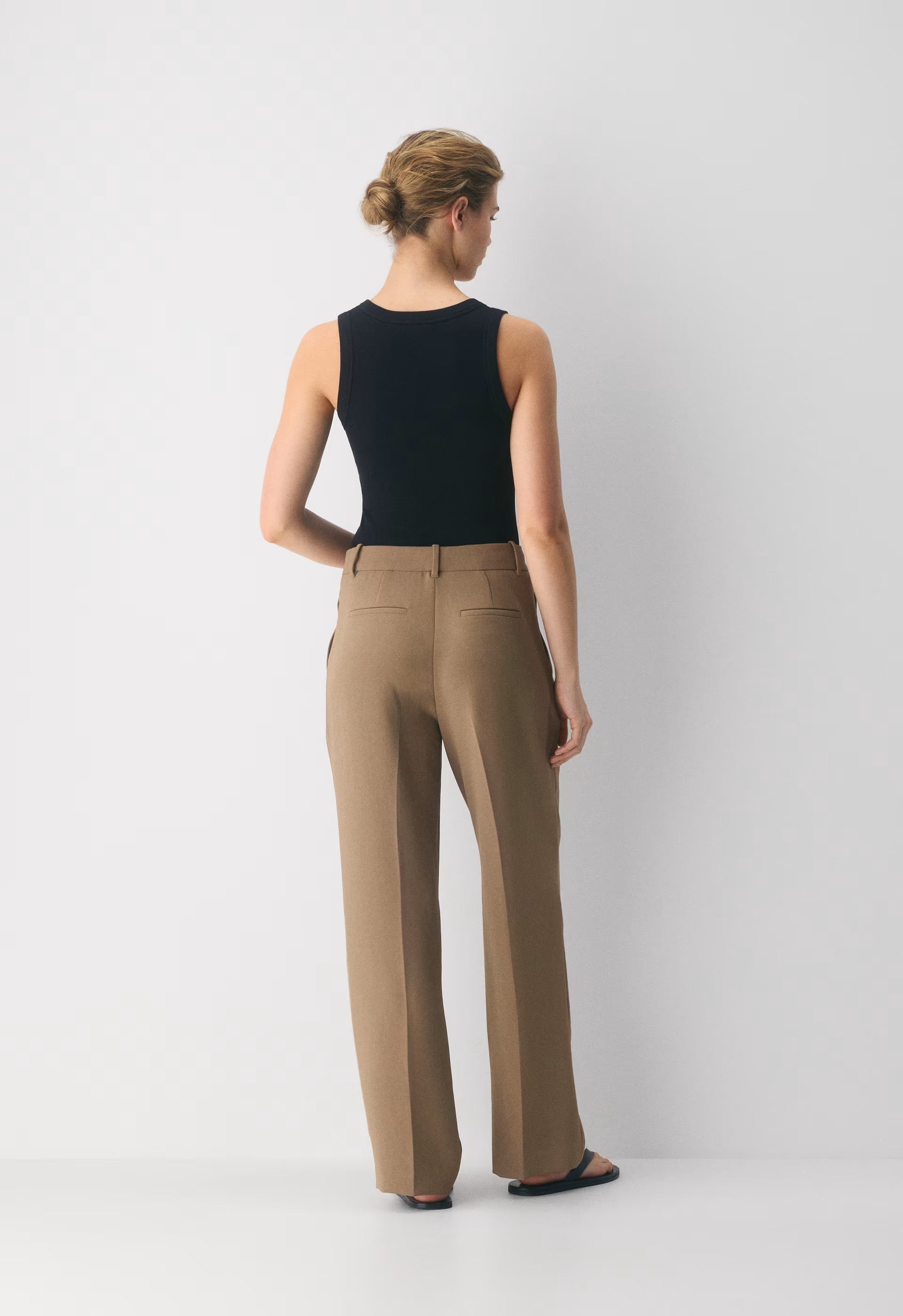 The Effortless Pant™ Curve-Fit - Crepette™ - FOLIO TAUPE