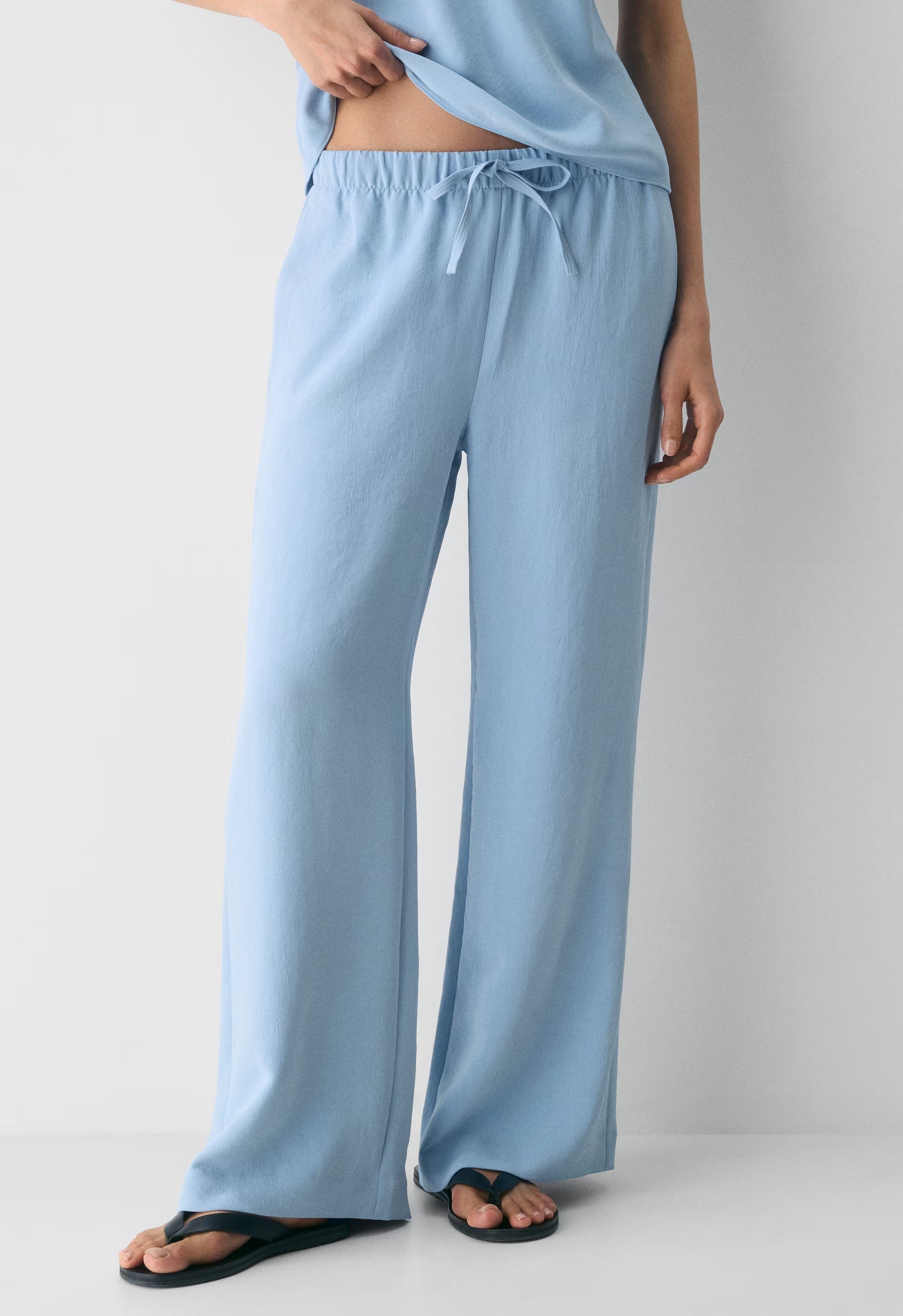 The Lodge Pant™ - Crepette™ - RIPPLE BLUE