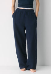 Cozy Sweatfleece Boyfriend Barrel Sweatpant - ADMIRAL