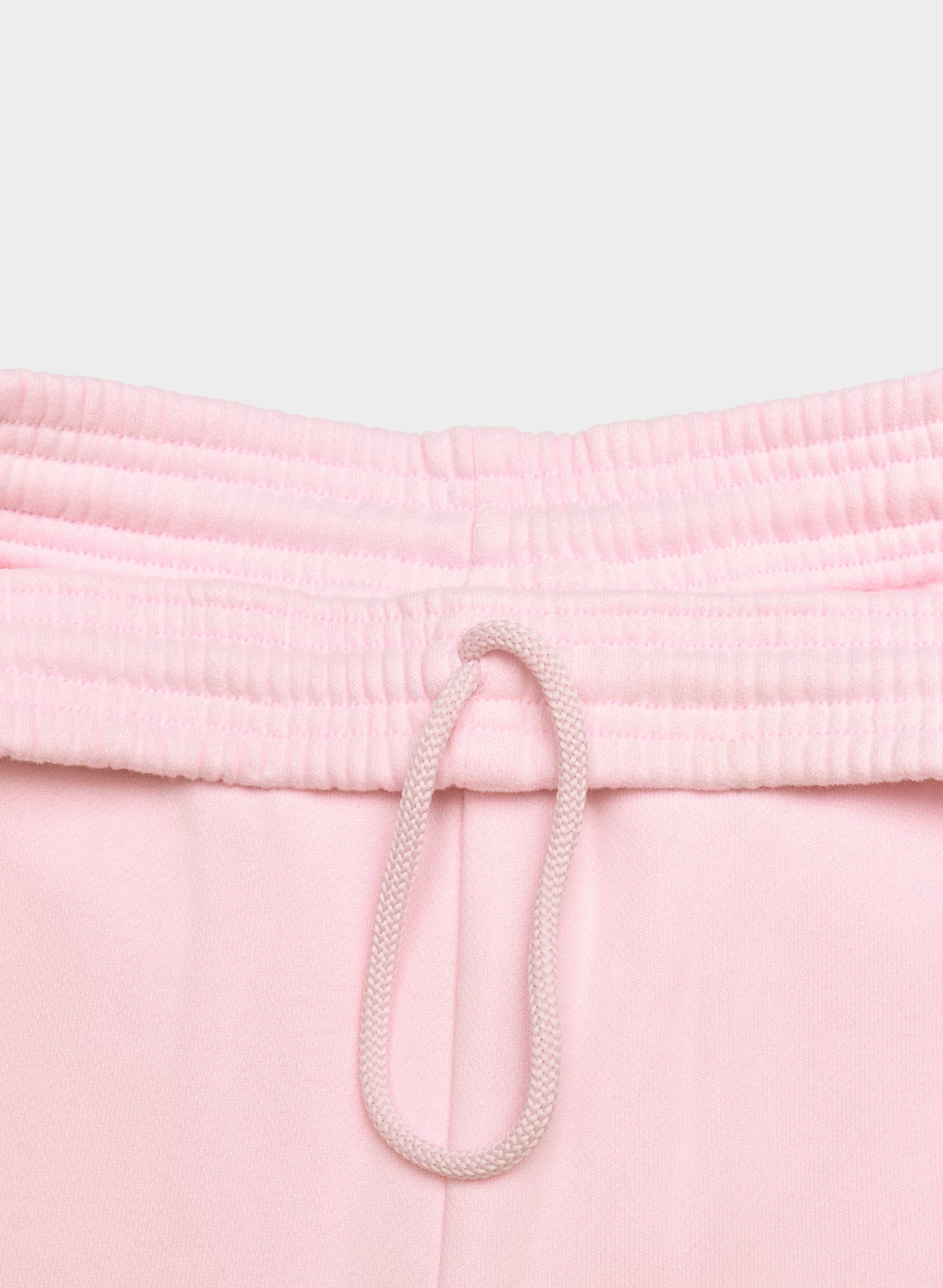 Cozy Sweatfleece Boyfriend Barrel Sweatpant - VILLA PINK