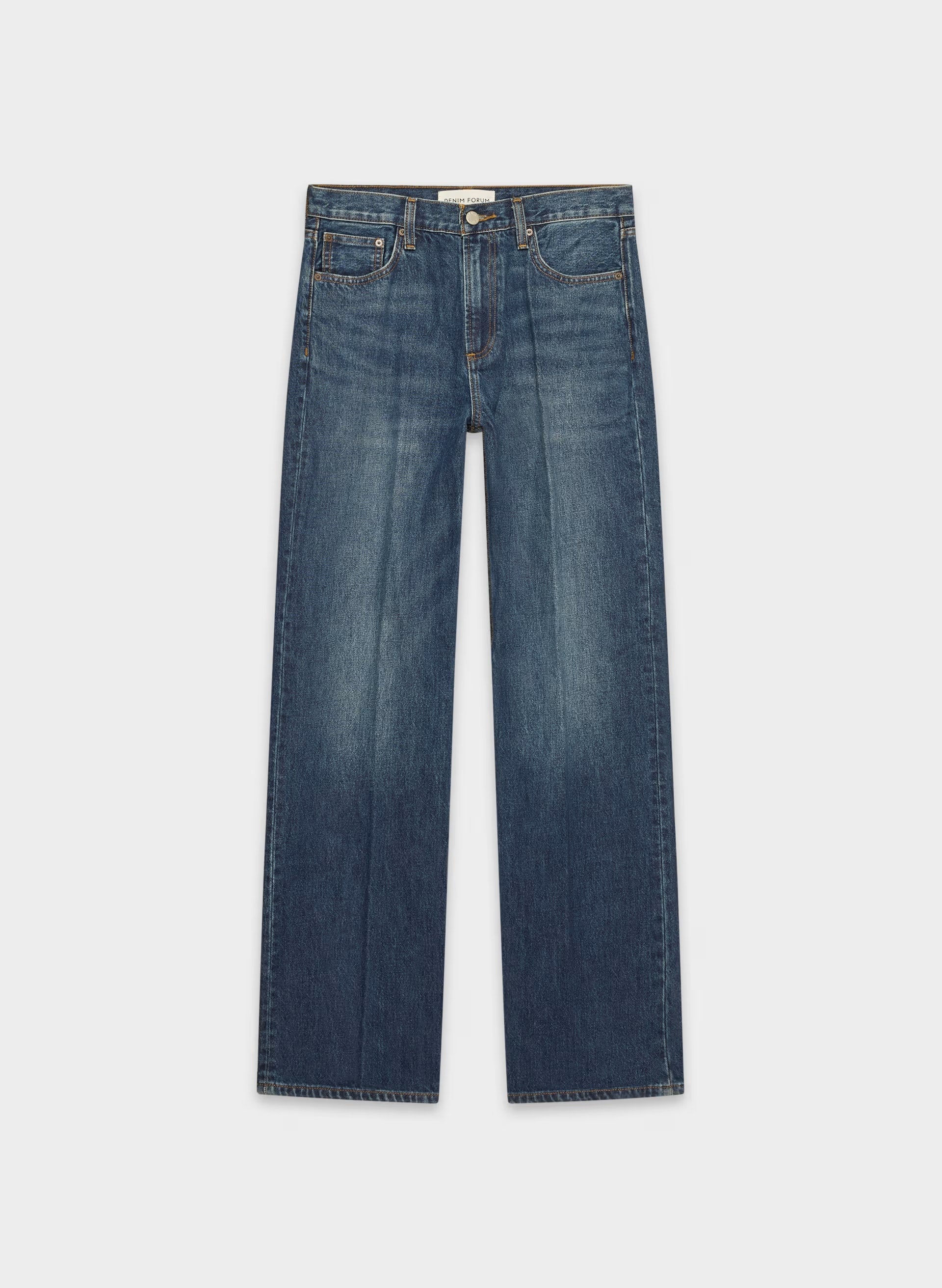 Denim Forum The '90s Iggy Lo-Rise Baggy Jean - BE ABOUT DARK BLEU