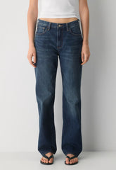 Denim Forum The '90s Iggy Lo-Rise Baggy Jean - BE ABOUT DARK BLEU