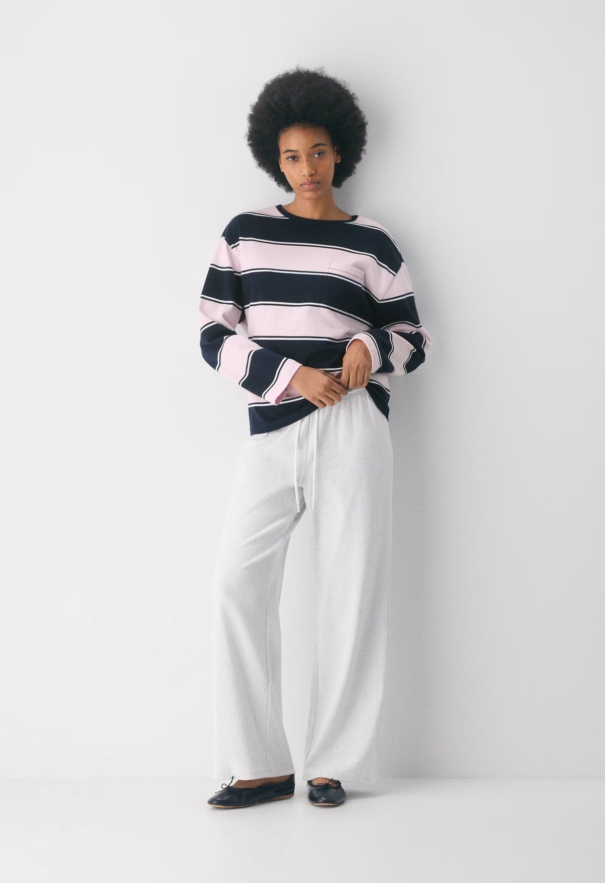 BestHug™ Gilmore Pant - HEATHER CLOUD WHITE