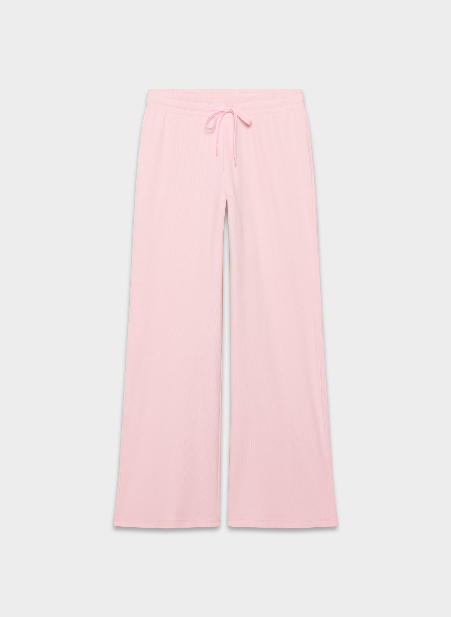HomeStretch™ Rib Kickback Pant - VILLA PINK