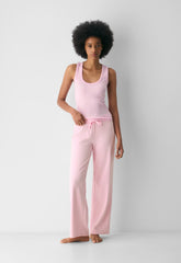 HomeStretch™ Rib Kickback Pant - MILKSHAKE PINK
