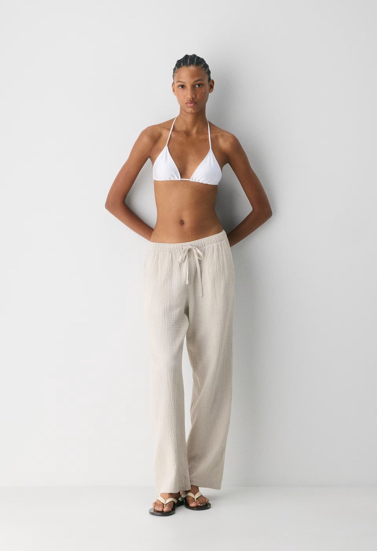 AirPlush Cotton™ Sail Pant - METROPOLIS BEIGE