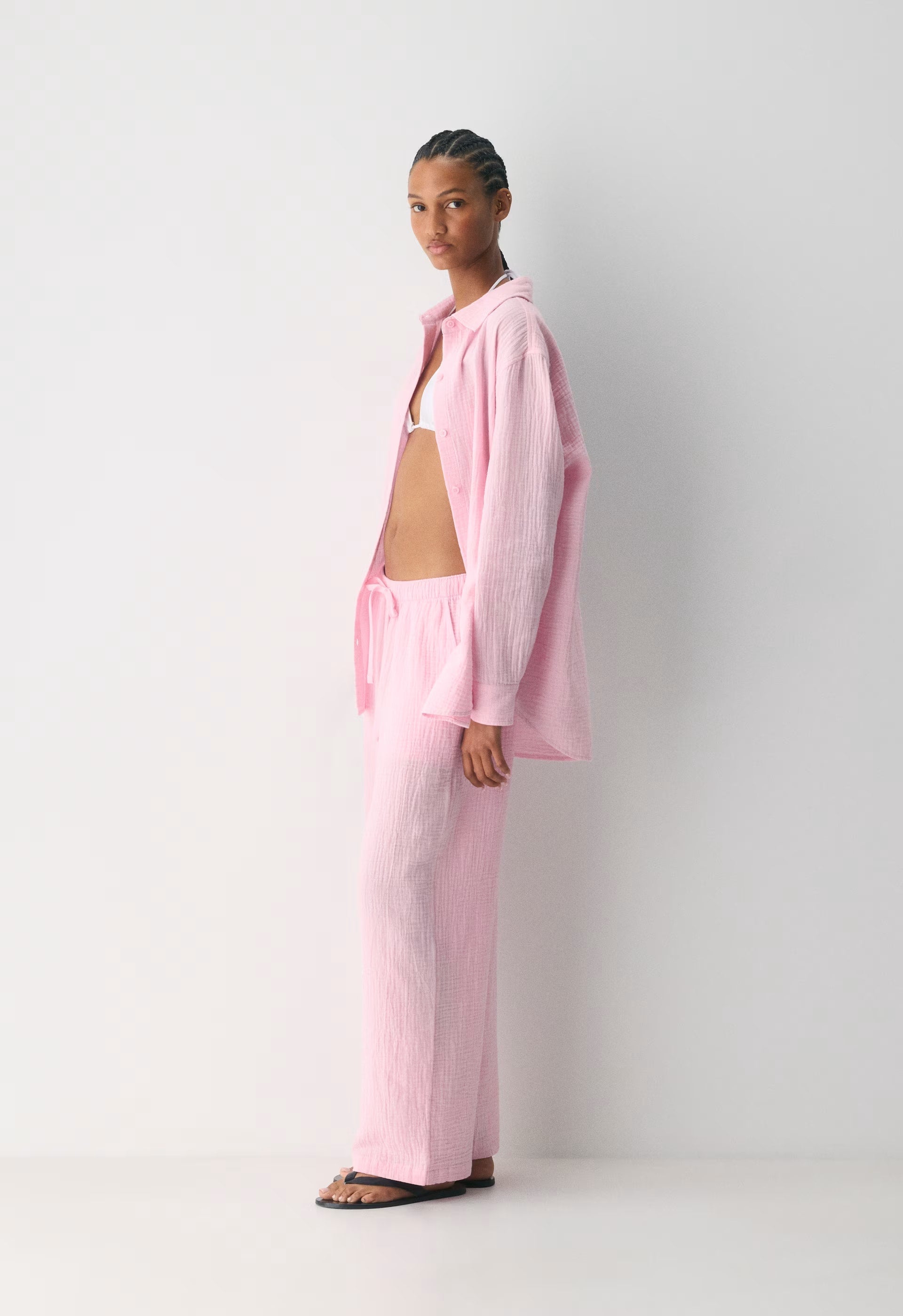 AirPlush Cotton™ Sail Pant - MILKSHAKE PINK