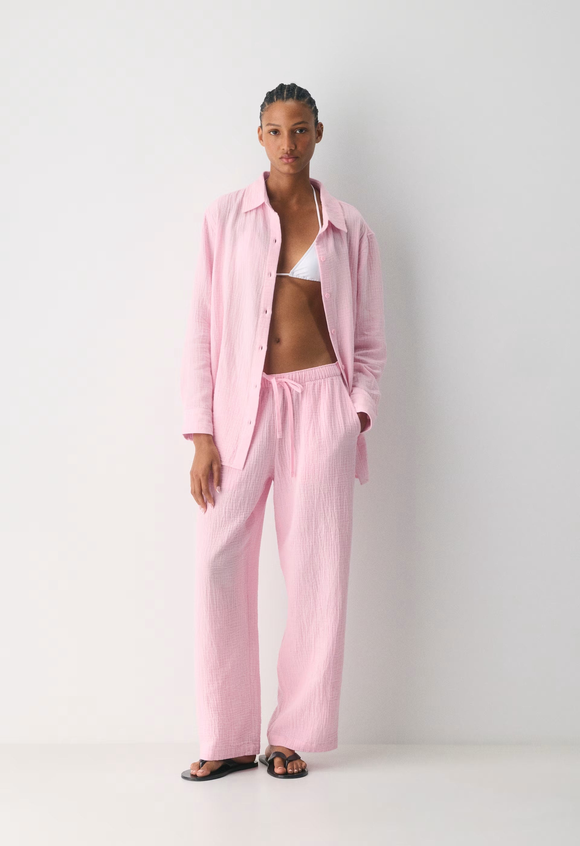 AirPlush Cotton™ Sail Pant - MILKSHAKE PINK