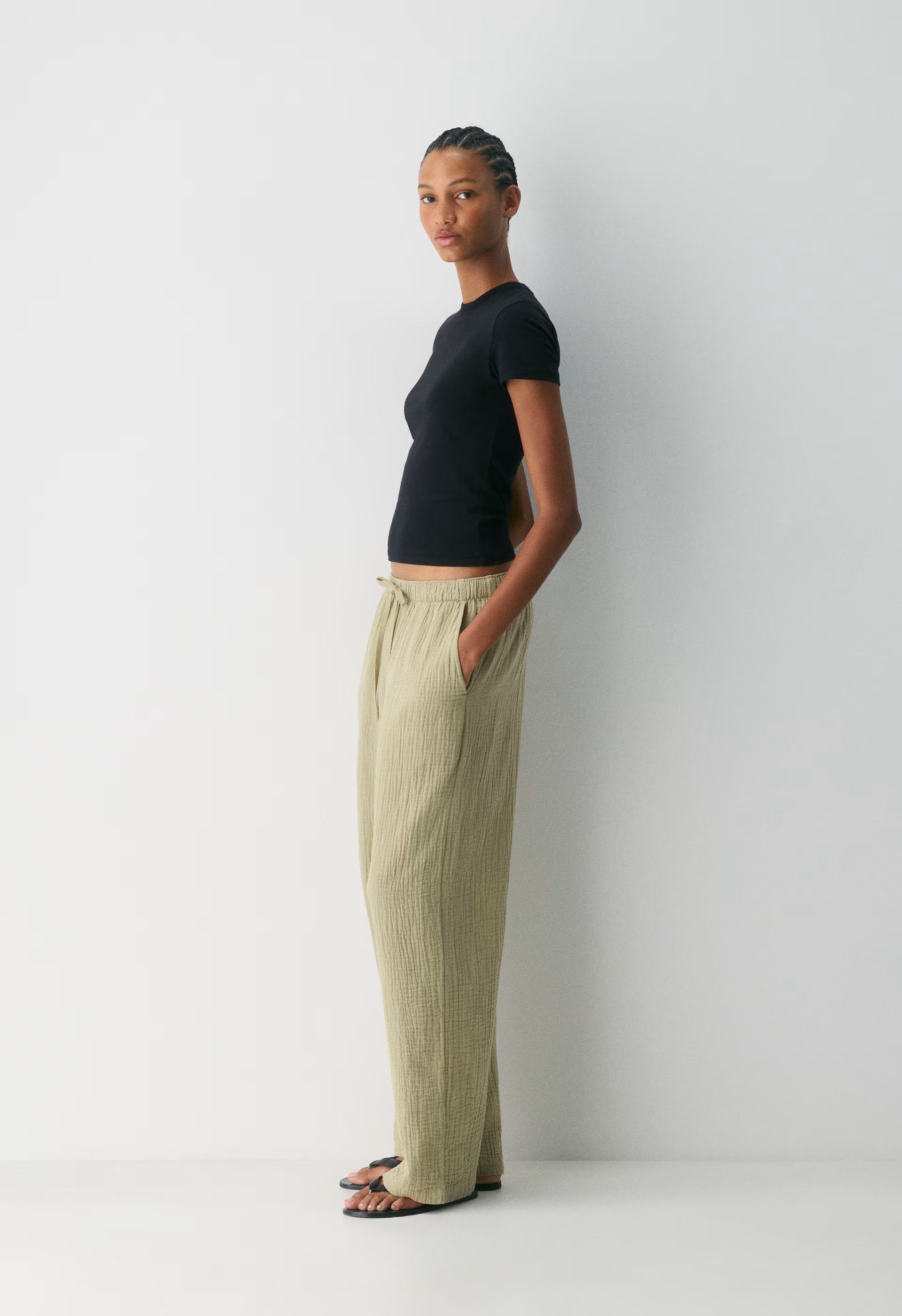 AirPlush Cotton™ Sail Pant - MARTINI OLIVE