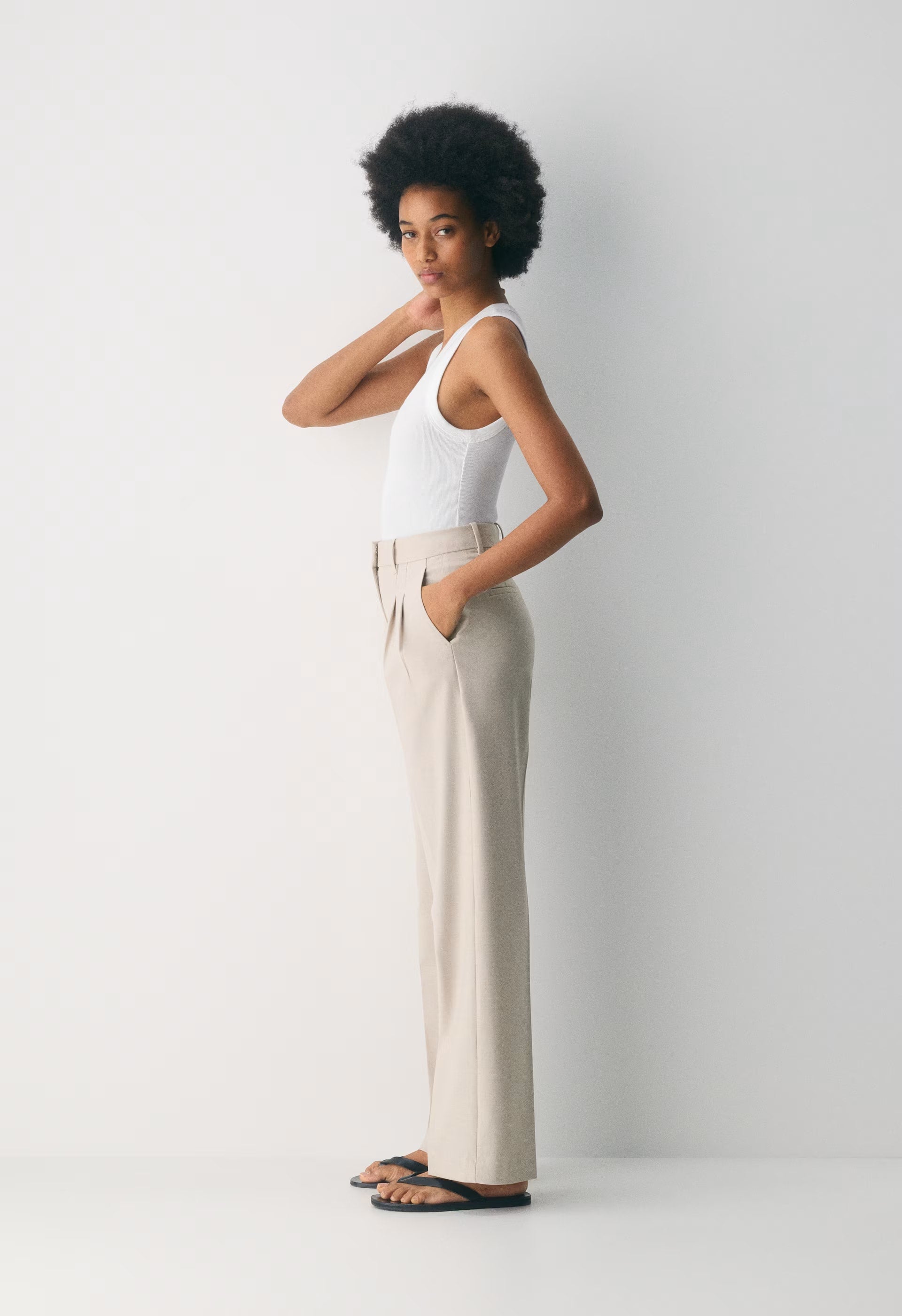 The Effortless Pant™ - Eversential™ Light - HEATHER MATTE PEARL