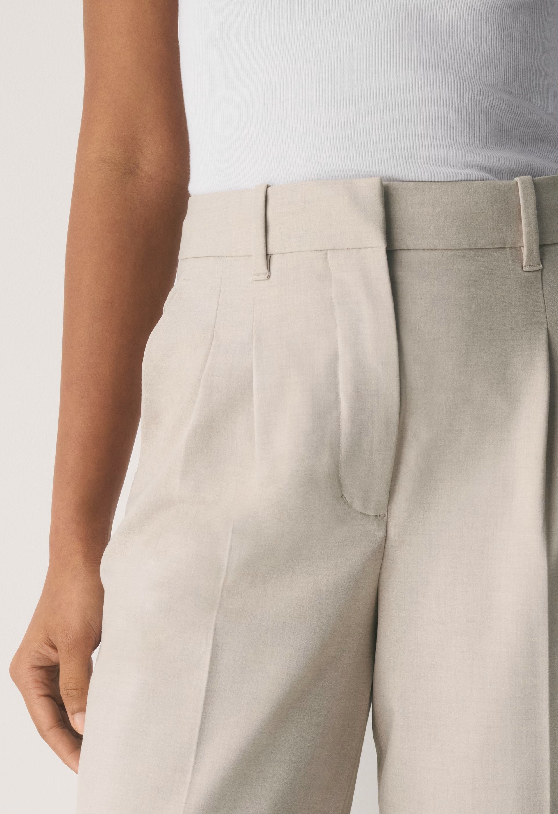 The Effortless Pant™ - Eversential™ Light - HEATHER MATTE PEARL