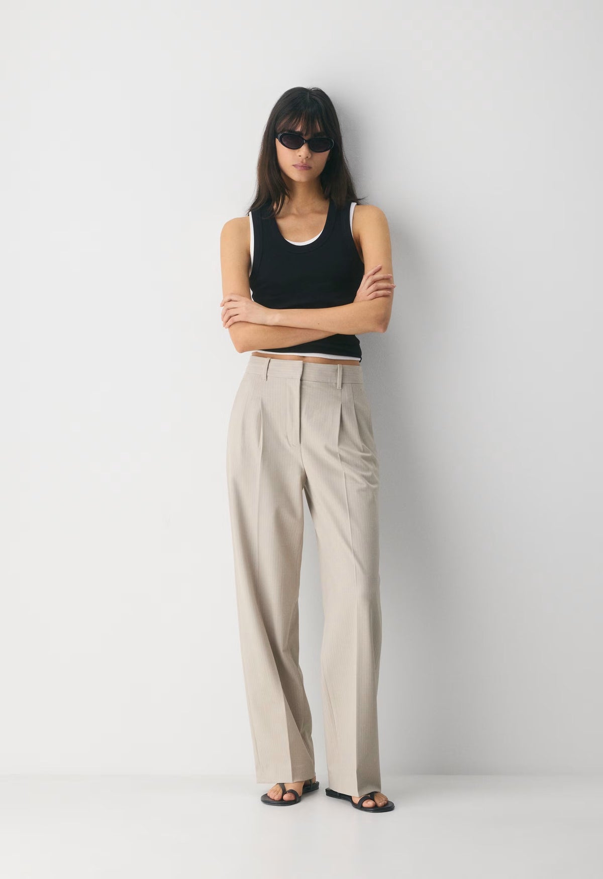 The Effortless Pant™ - Eversential™ Light - HUGH STRIPE MT PRL/GRY