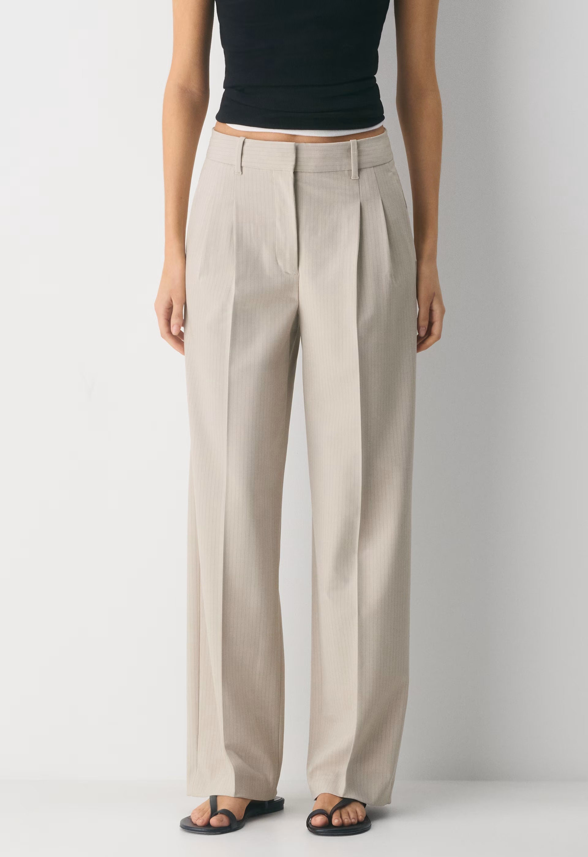 The Effortless Pant™ - Eversential™ Light - HUGH STRIPE MT PRL/GRY
