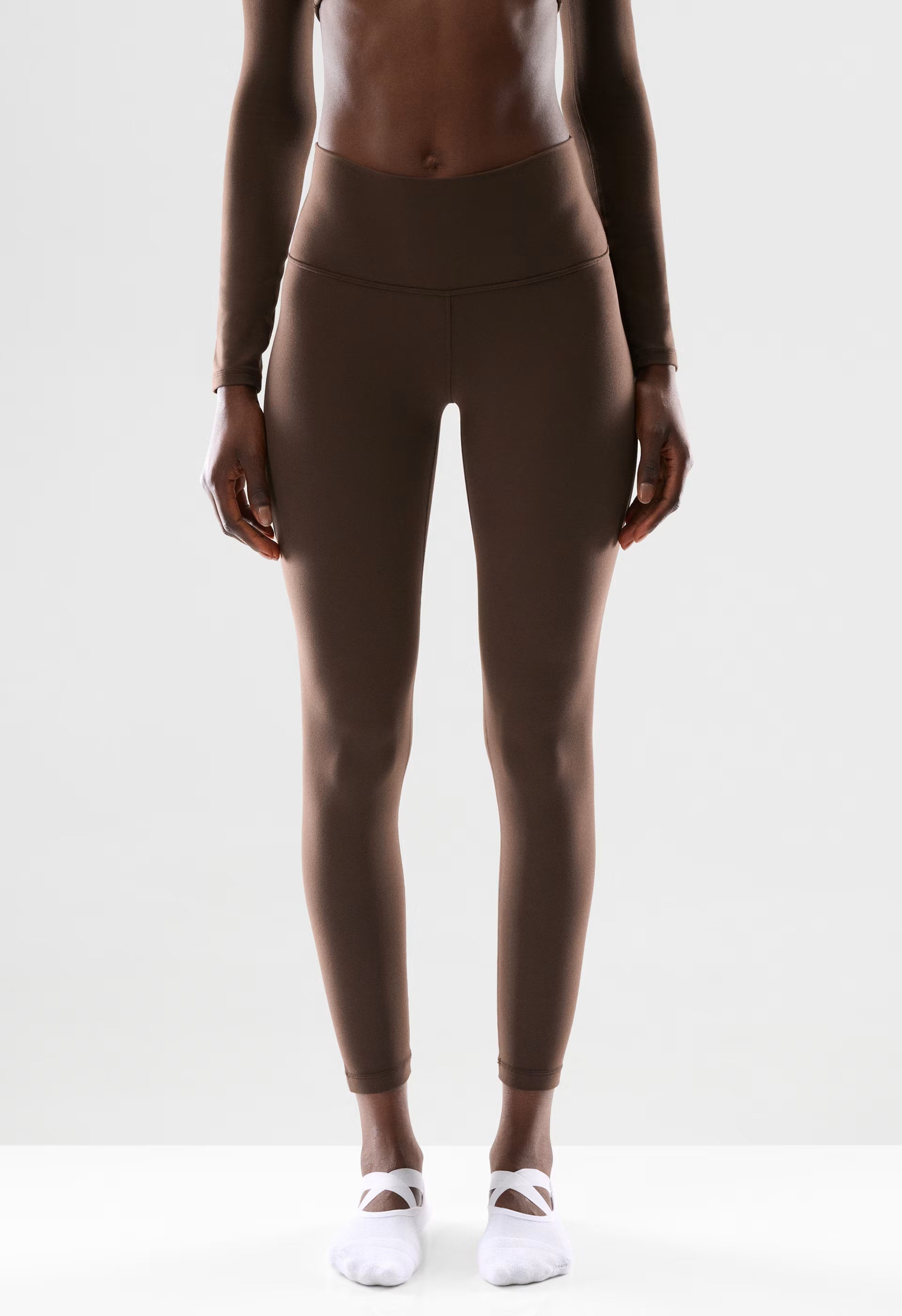 BUTTER Cheeky Hi-Rise 26 Legging - RICH MOCHA BROWN