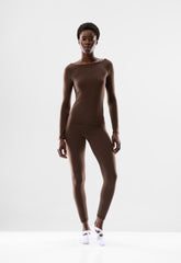 BUTTER Cheeky Hi-Rise 24 Legging - RICH MOCHA BROWN
