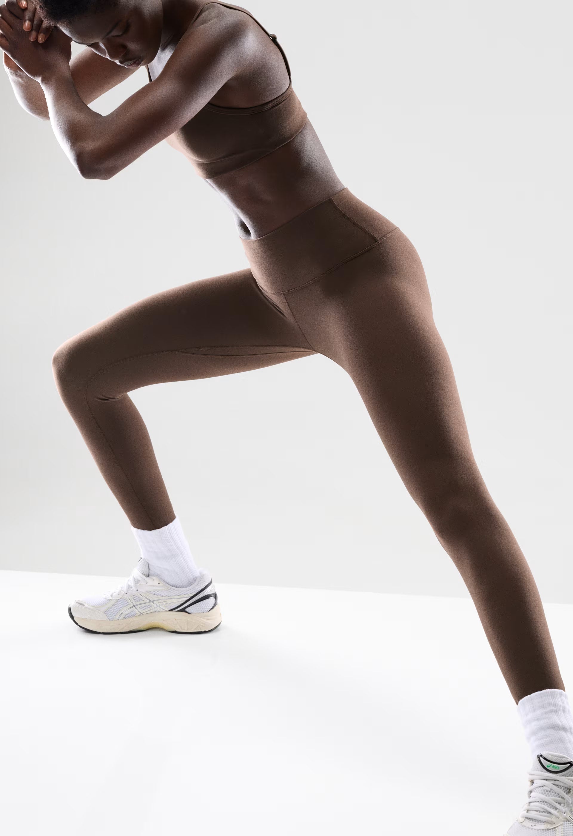 BUTTER Cheeky Hi-Rise 28 Legging - RICH MOCHA BROWN