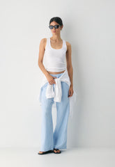 The Lodge Pant™ - CruiseLinen™ - MITCHELL ST CNFWR B/W