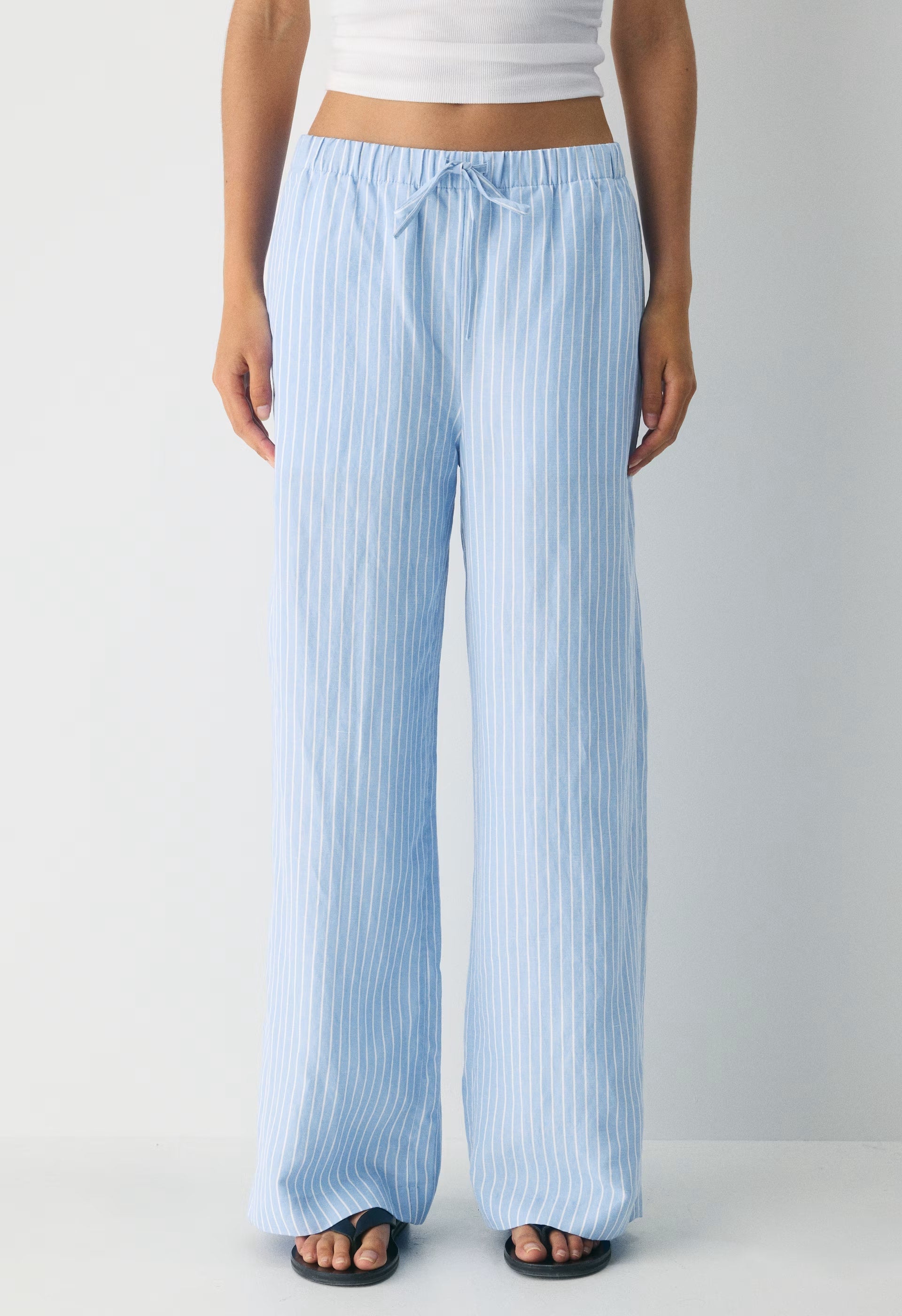 The Lodge Pant™ - CruiseLinen™ - MITCHELL ST CNFWR B/W